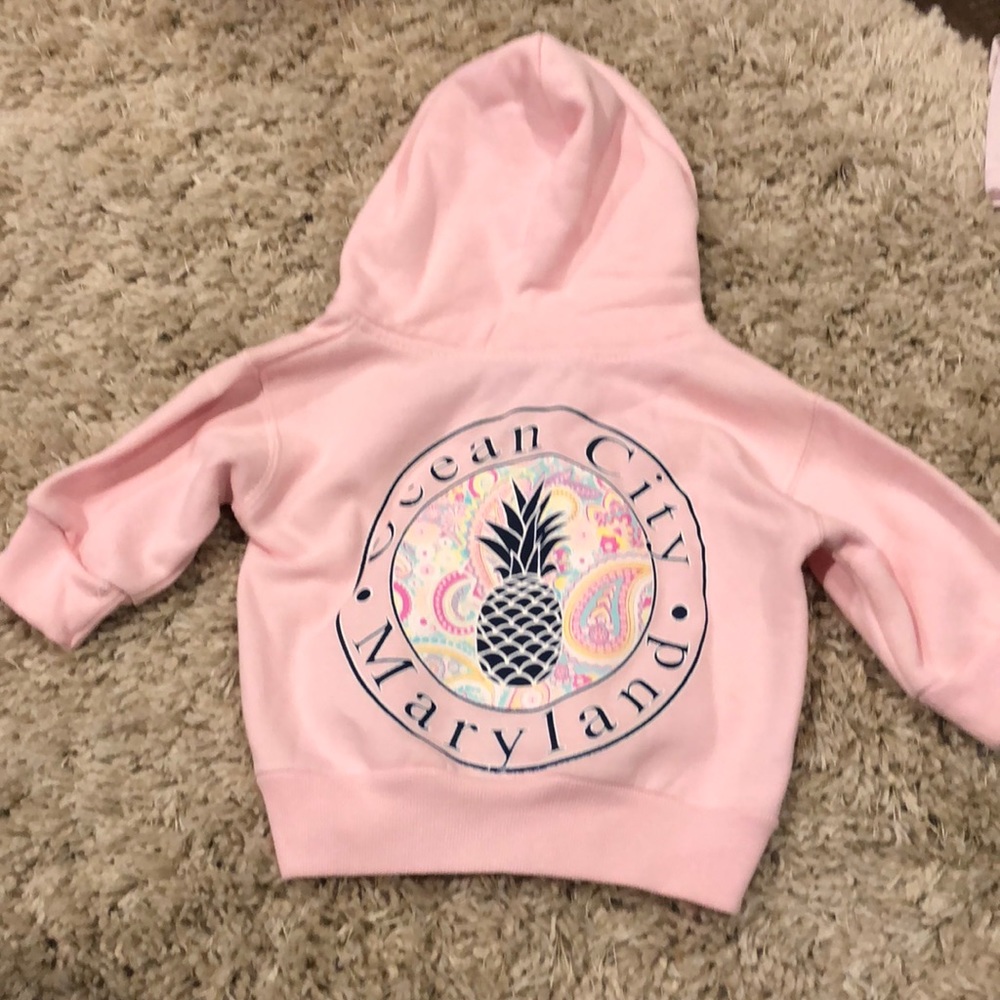 NWT Ocean City Infant Zip up sweatshirt